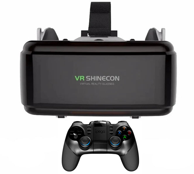Óculos VR SHINECON 3D – Com comando incluído para smartphones Óculos VR SHINECON 3D – Com comando incluído para smartphones